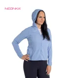 Dámská běžecká bunda ANTA Woven Track Top-WOMEN-862125602-3-Lavender Blue · záber 4