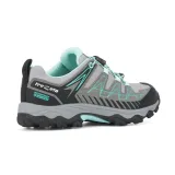 Dívčí nízká turistická obuv TREZETA Thunder WP Jr grey green · záber 5