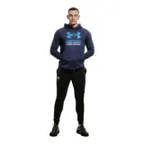Pánská mikina s kapucí UNDER ARMOUR UA Rival Terry Graphic Hood-BLU · záber 1