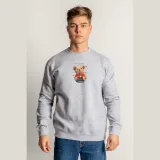 Mikina, Barva Černá, s Potiskem Convict Teddy · záber 11