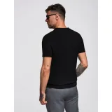 Pánské polo tričko s krátkým rukávem OMBRE T-shirt OM-POSS-0158 V-2 black · záber 4