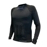 Pánské termo tričko s dlouhým rukávem BLIZZARD Essential mens long sleeve, anthracite · záber 3