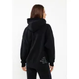 Dámská mikina s kapucí VOLCANO B-MIKA-700-BLACK · záber 3
