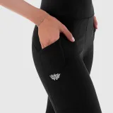 Dámské pasové legíny POCKET - Iron Aesthetics, černé · záber 1