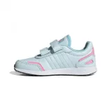 Dívčí sportovní obuv (tréninková) ADIDAS VS Switch 3 CF C almost blue silver metallic beam pink · záber 3