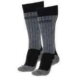 Accezzi Merino 50, lyžařské ponožky, juniorské, 2 páry, černé - Pohlavie: Dětské · záber 3