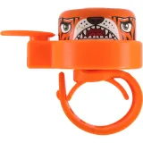 Crazy Safety Tiger, cyklistický zvonek, oranžový · záber 2