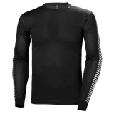 Helly Hansen Dry Stripe Crew, pánské, černá · záber 2