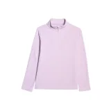 Dívčí lyžařská fleece mikina 4F JUNIOR FLEECE UNDERWEAR F060-4FJWAW25UFLEF060-51S-VIOLET · záber 4