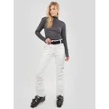 Dámské lyžařské softshellové kalhoty FUNDANGO Galena Softshell Pants-100-white · záber 4