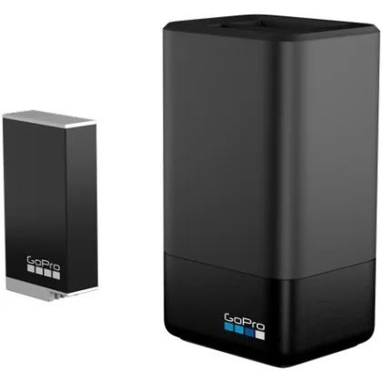GoPro Dual-Batterieladegerät + Enduro-Akku für MAX (MAX Dual-Batterieladegerät + Enduro-Akku)
