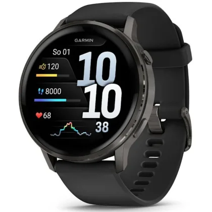 Garmin Venu 4 45 mm Slate / Black Band