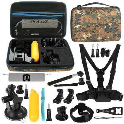 PULUZ 20 in 1 Accessories Combo for GoPro, Insta360, DJI and Other - Kit 3