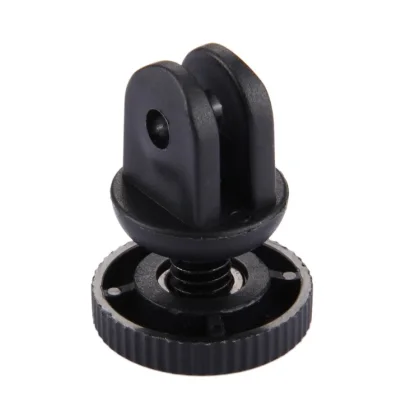 PULUZ Mini Size 1/4 inch Screw Tripod Mount Adapter for GoPro, Insta360, DJI and Other