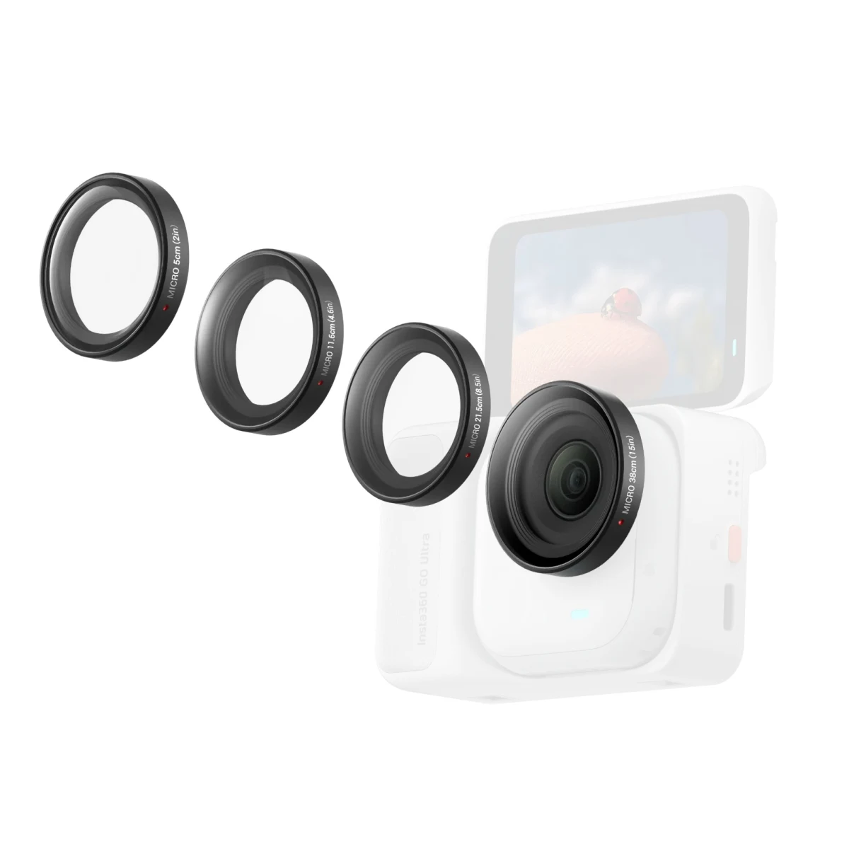 Insta360 GO Ultra Micro Lens Kit · záber 1