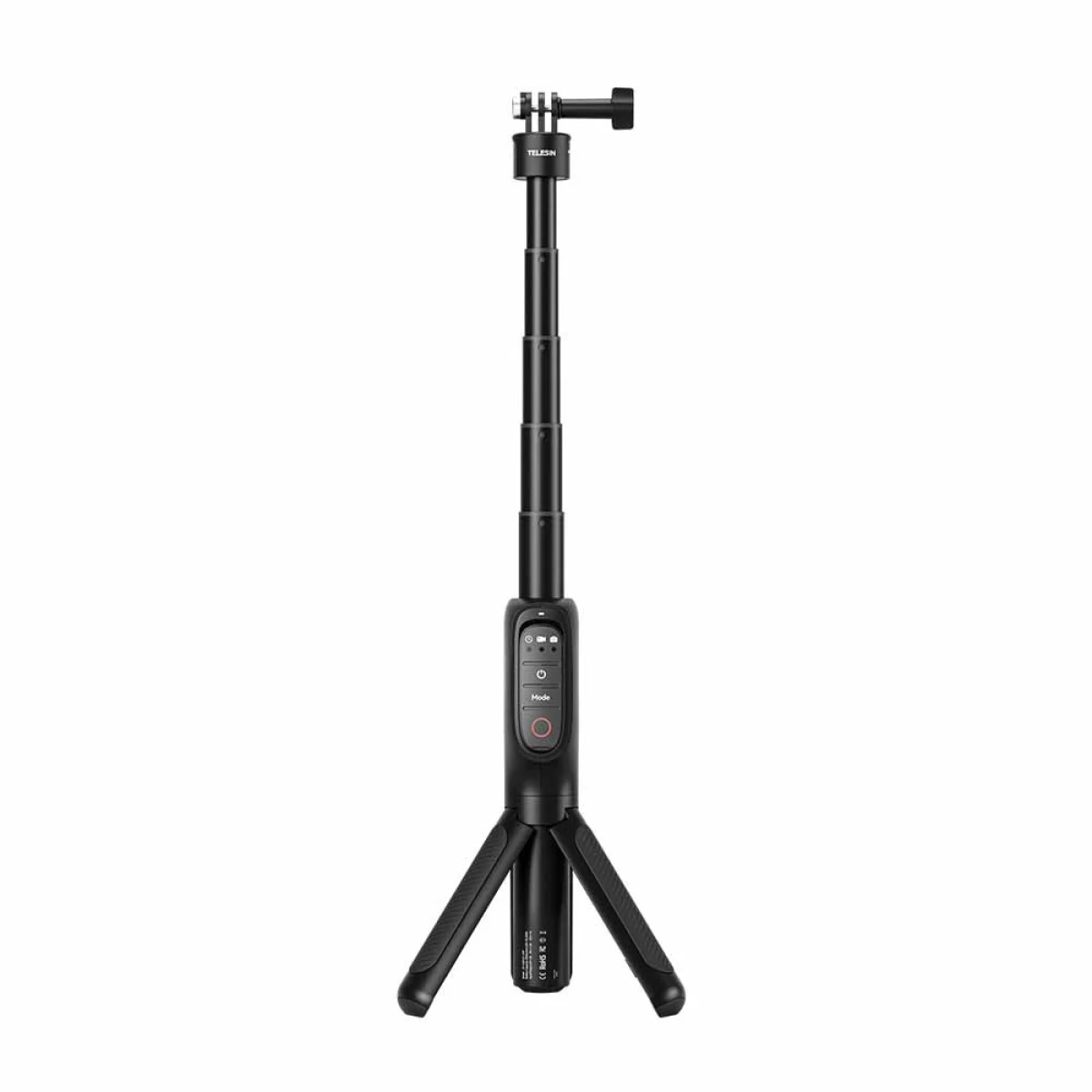Telesin Shorty Rechargeable Remote Control Tripod Selfie Stick for Hero 13/12/11/10/9/Max · záber 1