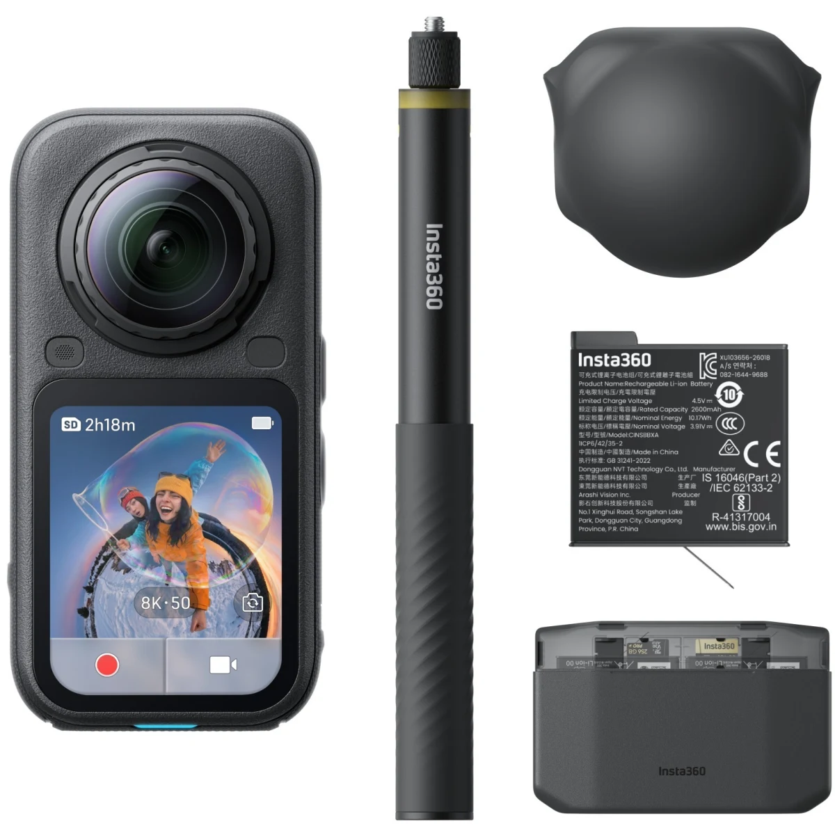 Insta360 X6 Essentials Bundle Midnight Black · záber 1