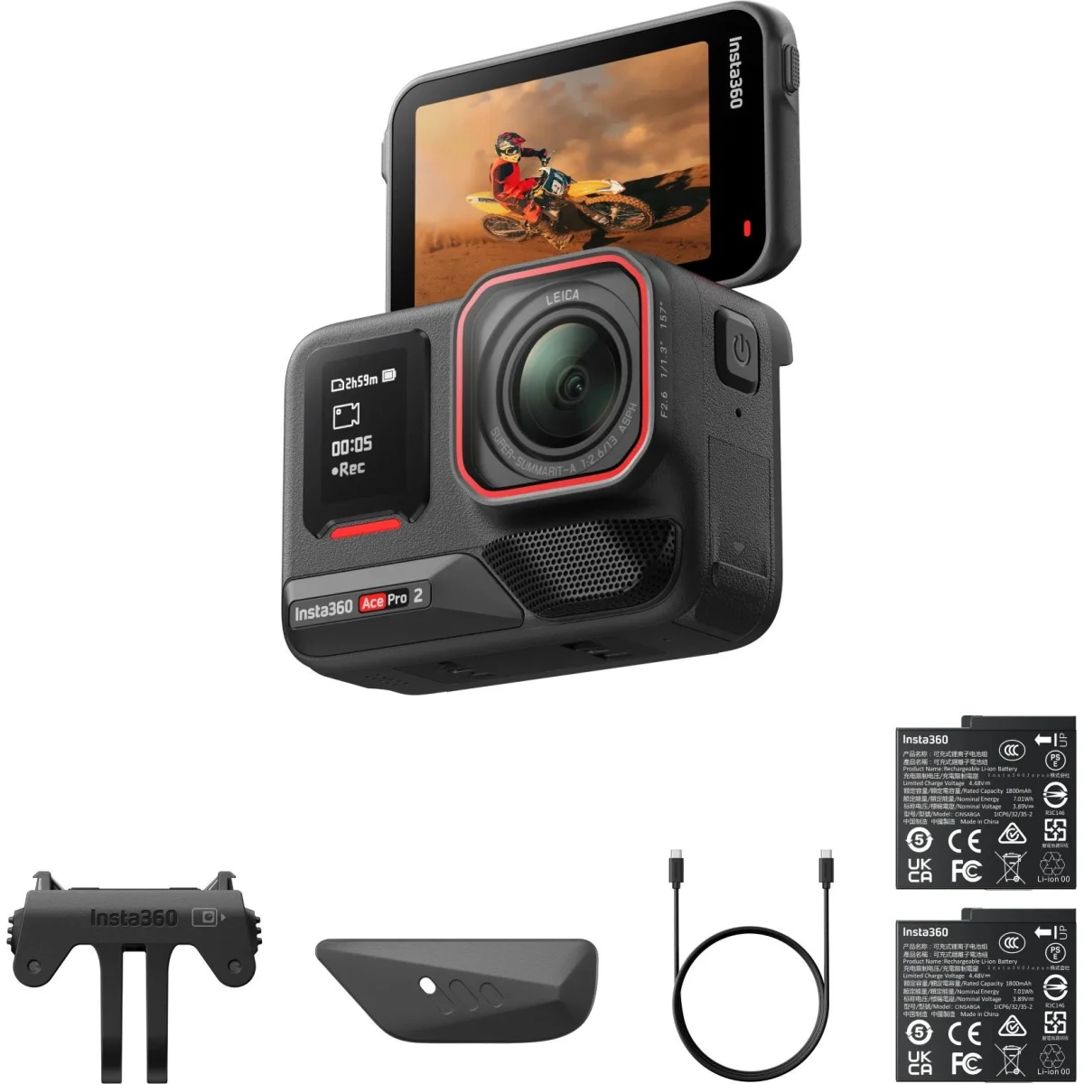 Insta360 Ace Pro 2 Dual Battery Bundle · záber 1