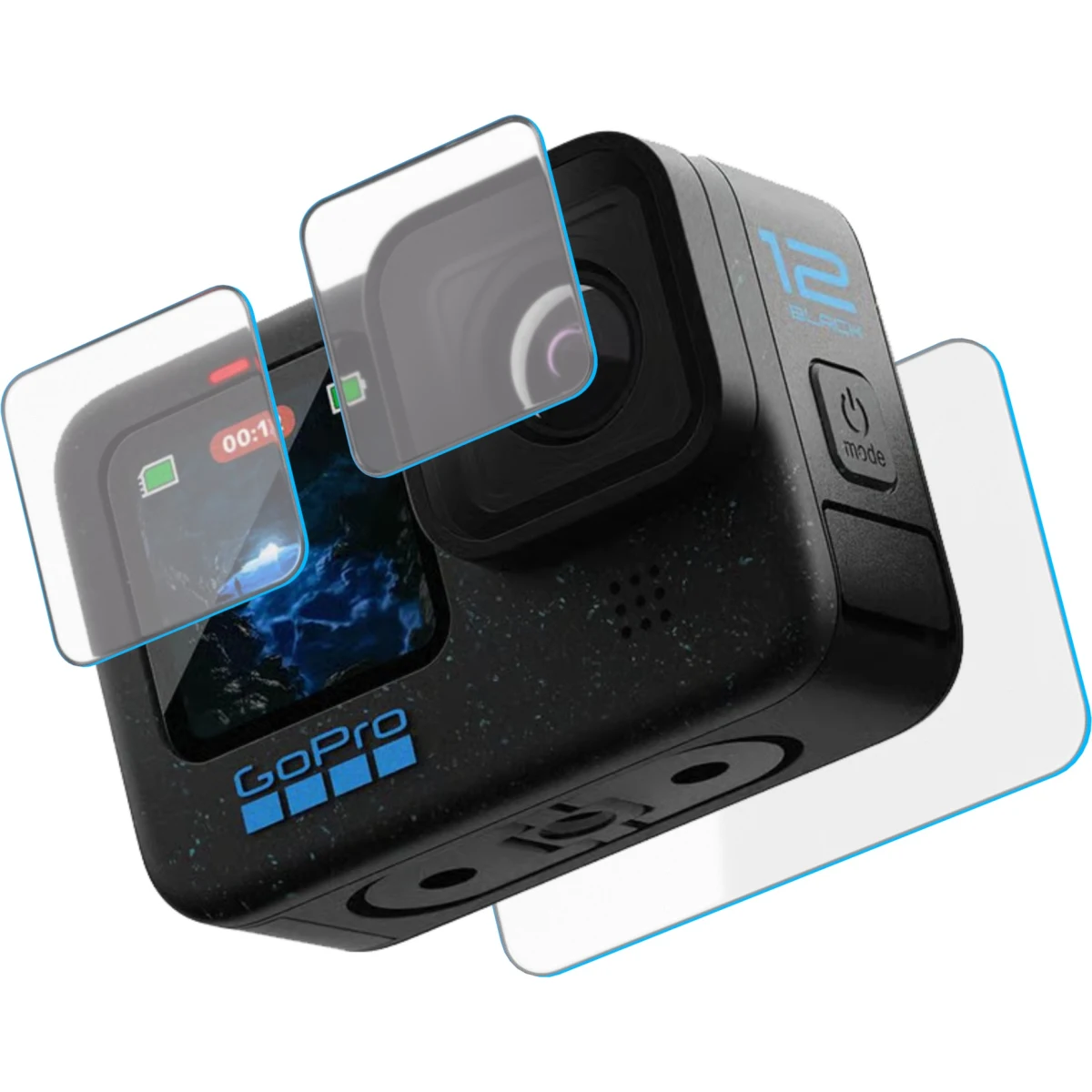 AlzaGuard 2.5D Glass Protector für GoPro Hero 9/10/11/12 · záber 1