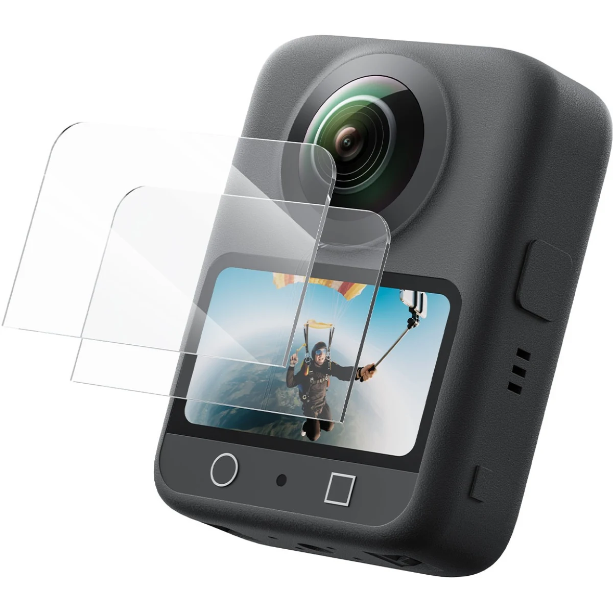 Telesin Tempered Glass Protector Set for DJI OSMO 360 · záber 1