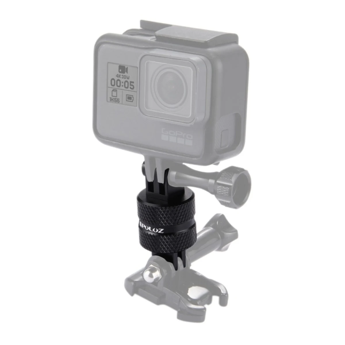 PULUZ 360° CNC Stativadapter 1/4" für GoPro, Insta360, DJI und andere · záber 1