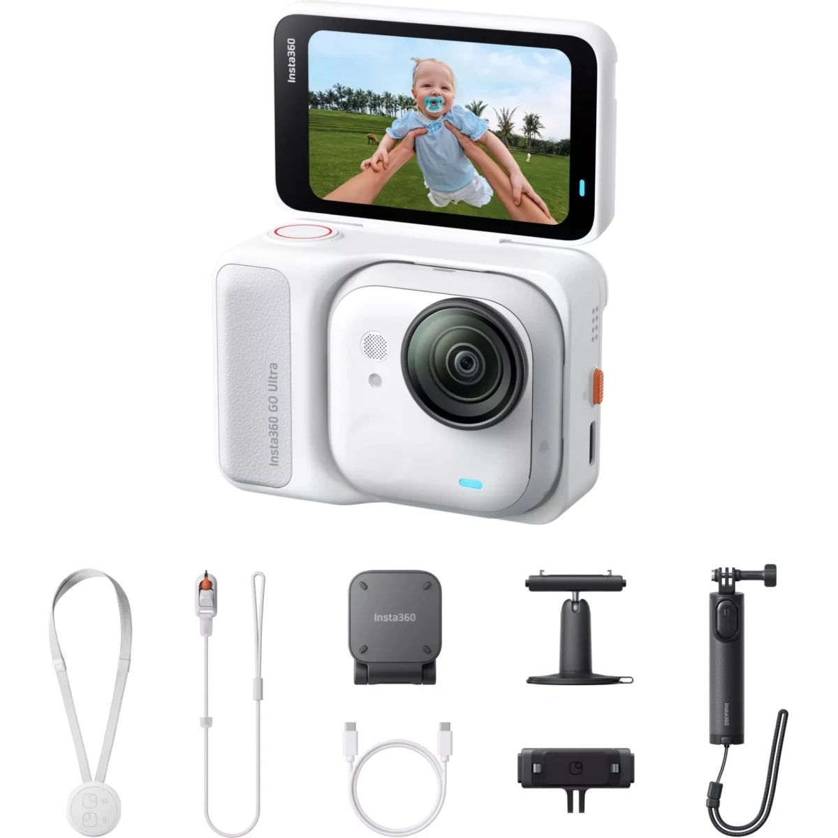 Insta360 GO Ultra Creator Bundle Arctic White · záber 1