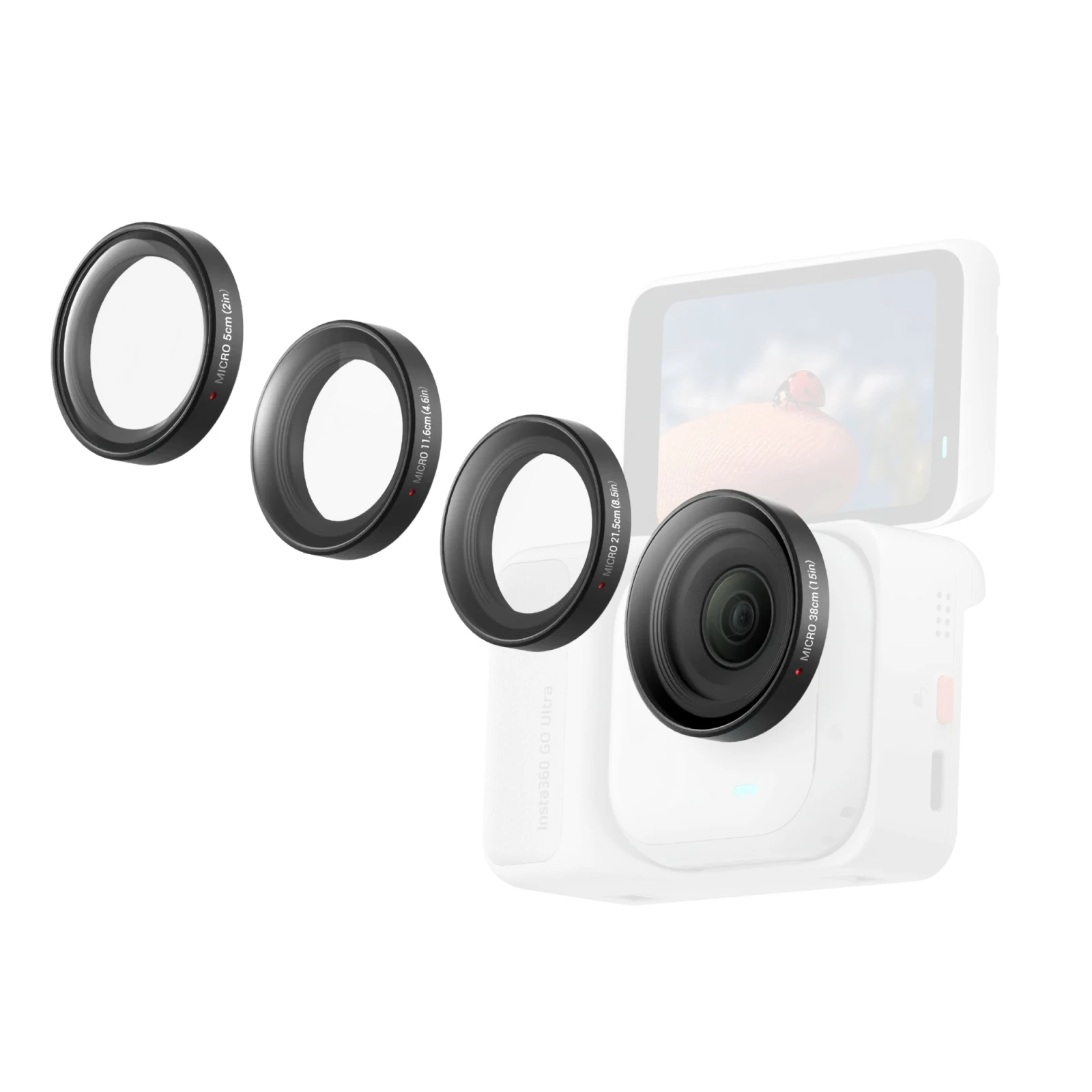 Insta360 GO Ultra Micro Lens Kit · záber 1