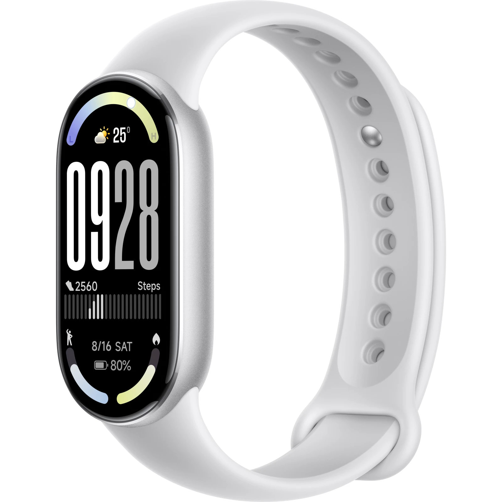 Xiaomi Smart Band 10 Glacier Silver · záber 1