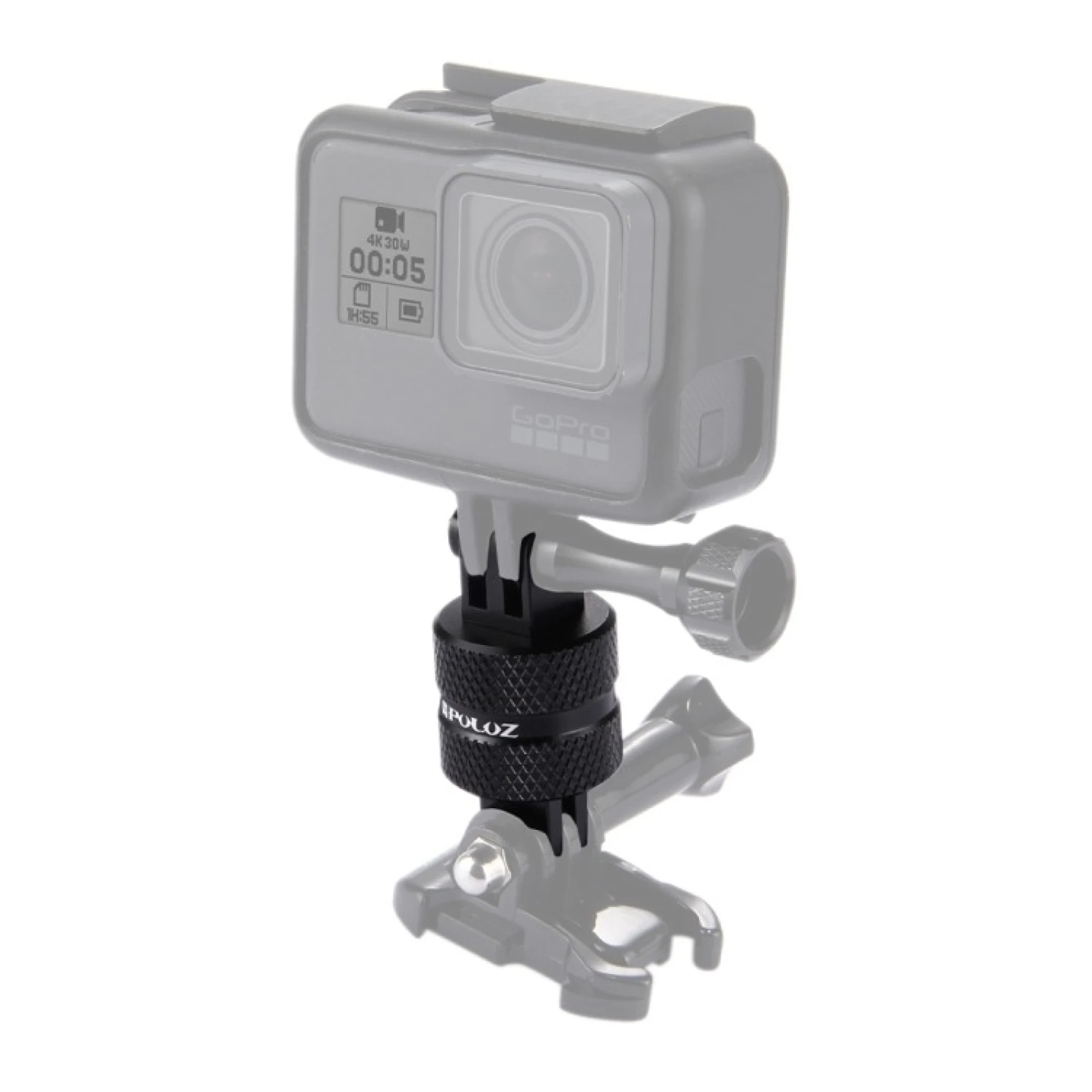 PULUZ 360° CNC Stativadapter 1/4" für GoPro, Insta360, DJI und andere · záber 1