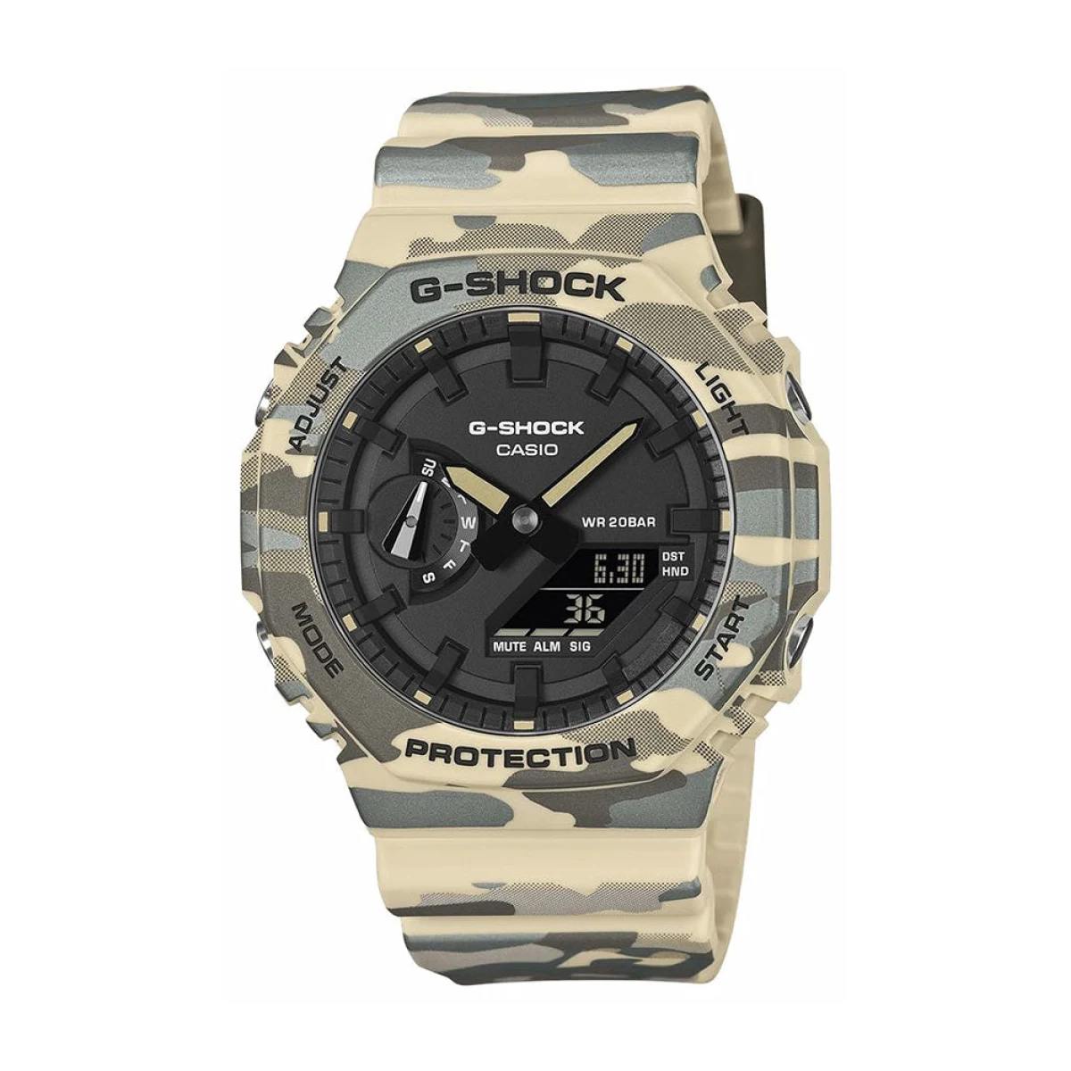 Casio G-Shock Camouflage GA-2100CM-5AER · záber 1