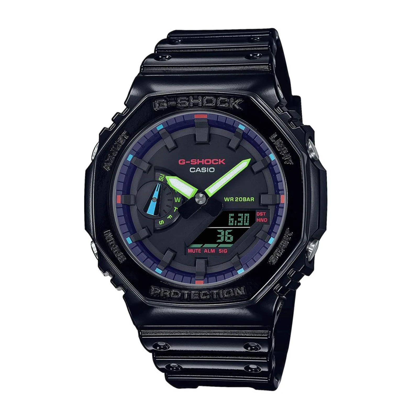 Casio G-Shock GA-2100RGB-1AER · záber 1