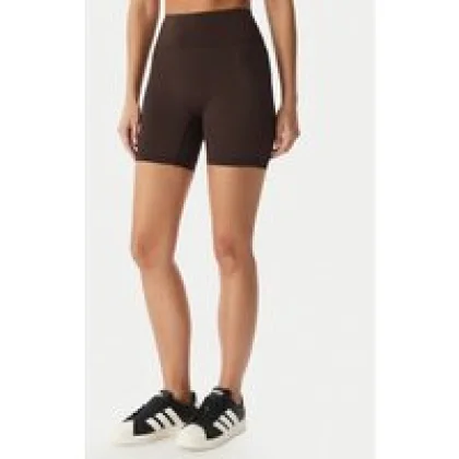 adidas Sportske kratke hlače Optime Power KF1043 Smeđa Slim Fit