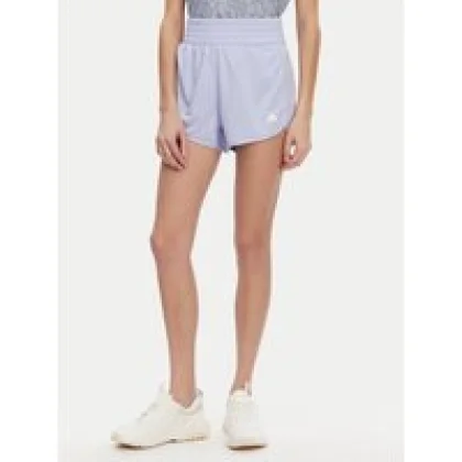adidas Sportske kratke hlače Pacer Essentials JC9582 Ljubičasta Regular Fit