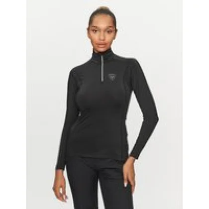 Rossignol Tehnička majica dugih rukava Classique Crna Standard Fit