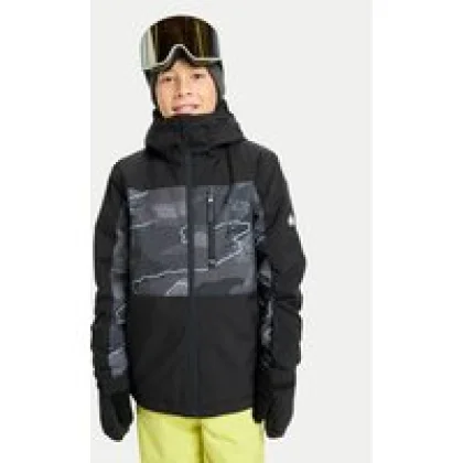 Quiksilver Snowboard jakna Side Hit EQBTJ03220 Crna Regular Fit