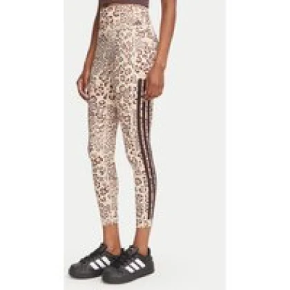 adidas Leggings Farm Rio Optime KR0231 Svijetlo bež Slim Fit