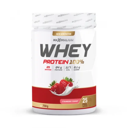 100 % Whey protein jagoda-jogurt 750g (25 doza)