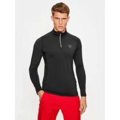 Rossignol Tehnička majica Classique RLMML07 Crna Regular Fit
