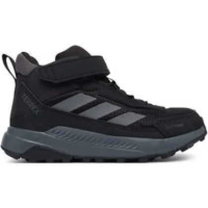 adidas Trekking Terrex Anylander Mid Climaproof Children Hiking Shoes KJ2668 Crna