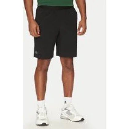 Lacoste Hlače za tenis GH7452 Crna Regular Fit
