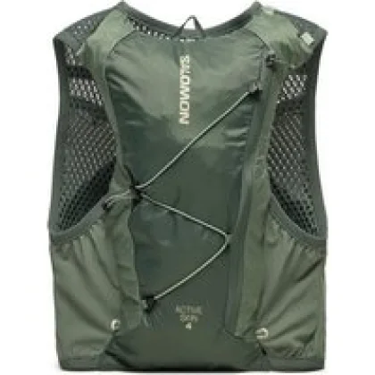 Prsluk za trčanje Salomon Active Skin 4 No Flasks LC2205600 Zelena