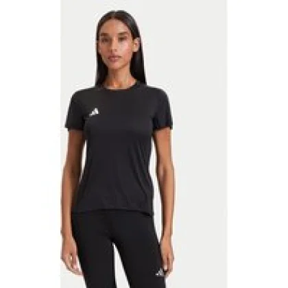 adidas Tehnička majica Adizero Essentials Running IN1172 Crna Slim Fit