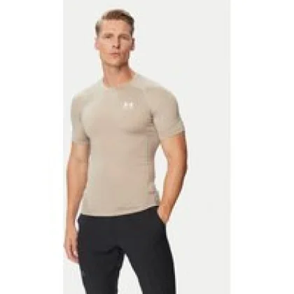 Under Armour Tehnička majica Ua HeatGear® Armour 1361518 Bež Slim Fit