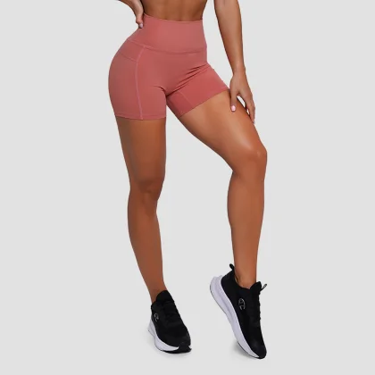 GymBeam Women‘s FIT Shorts Salmon