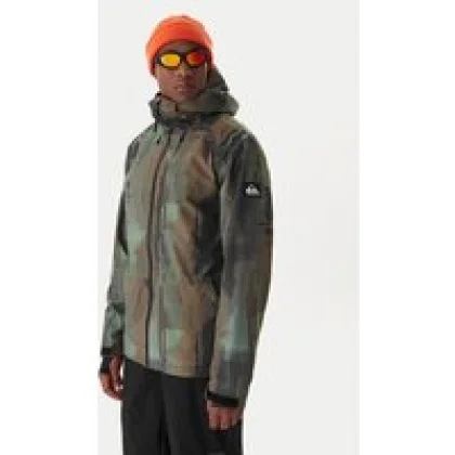 Quiksilver Snowboard jakna Muldrow EQYTJ03493 Zelena Regular Fit