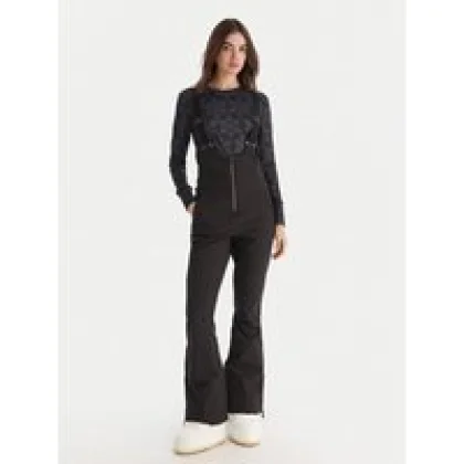 Roxy Skijaške hlače Summit Bib PT ERJTP03291 Crna Skinny Fit