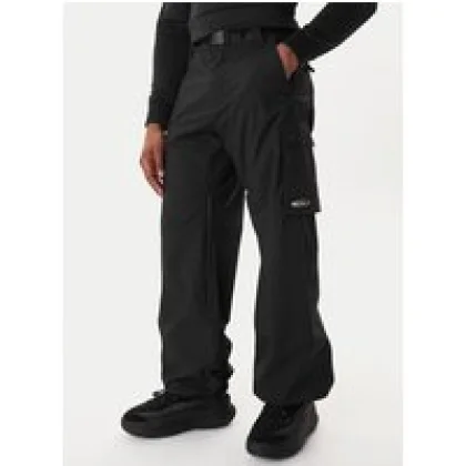 Quiksilver Skijaške hlače Snow Down Cargo EQYTP03231 Crna Relaxed Fit