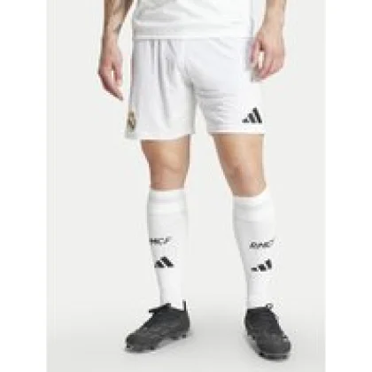 adidas Sportske kratke hlače Real Madrid 24/25 Home IU5008 Bijela Regular Fit