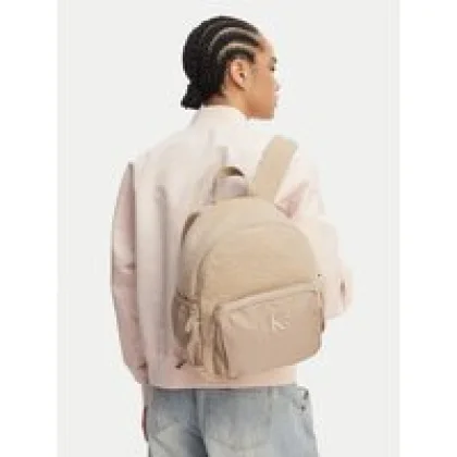 Ruksak Calvin Klein Teddy Medium Backpack IU0IU00650 Bež