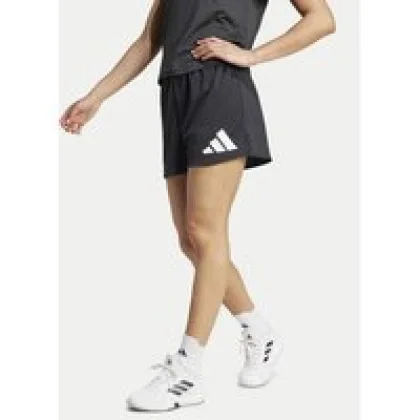 adidas Sportske kratke hlače Train Essentials Big Logo JG8685 Crna Regular Fit